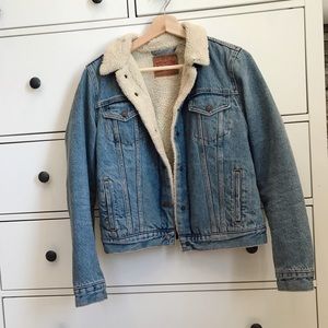 Levi’s Sherpa Trucker Denim Jacket